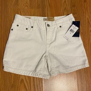 Polo Ralph Lauren girls white shorts size 12